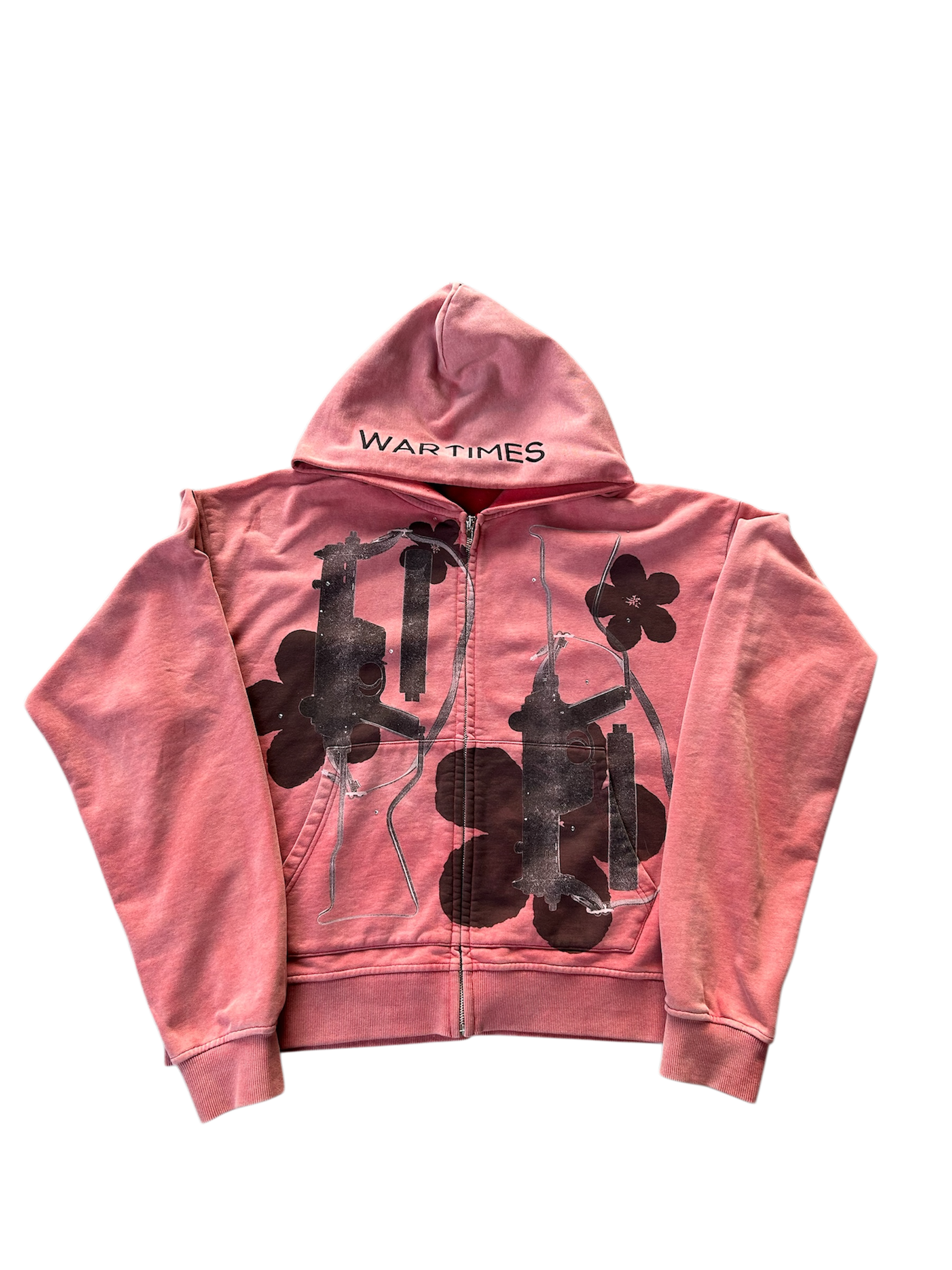 Red War Times Zip-Up